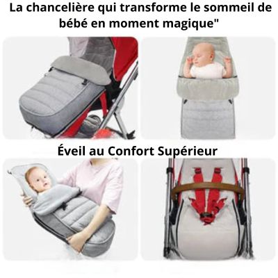 ComfyHot ™ - Chancelière bébé coupe vent