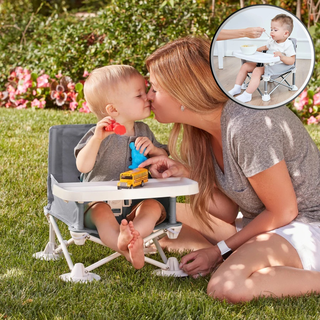 Baby Booster ™ - Chaise de voyage tout-terrain pour enfant |