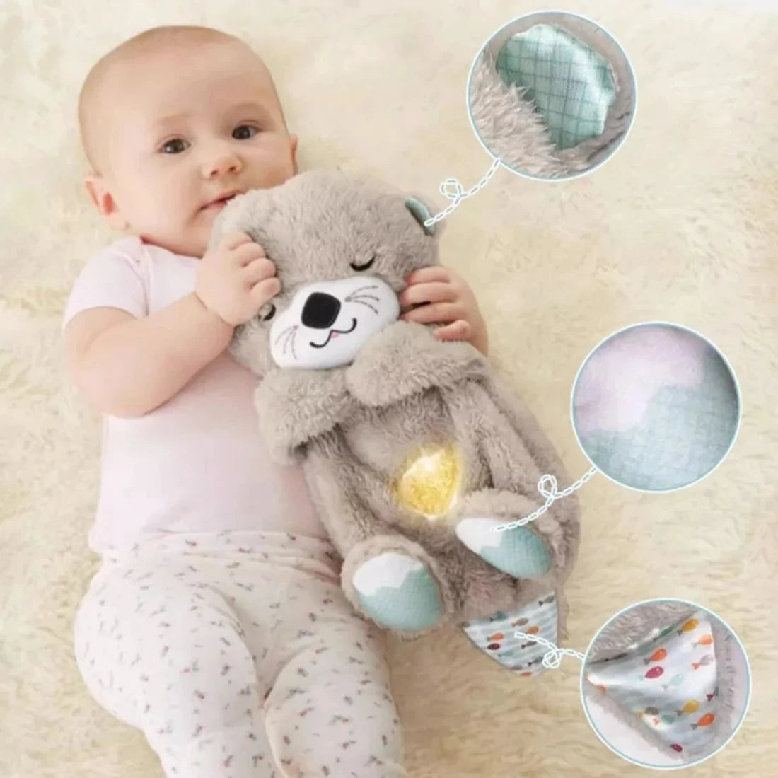 Baby Nightlight ™ - Veilleuse musicale et lumineuse