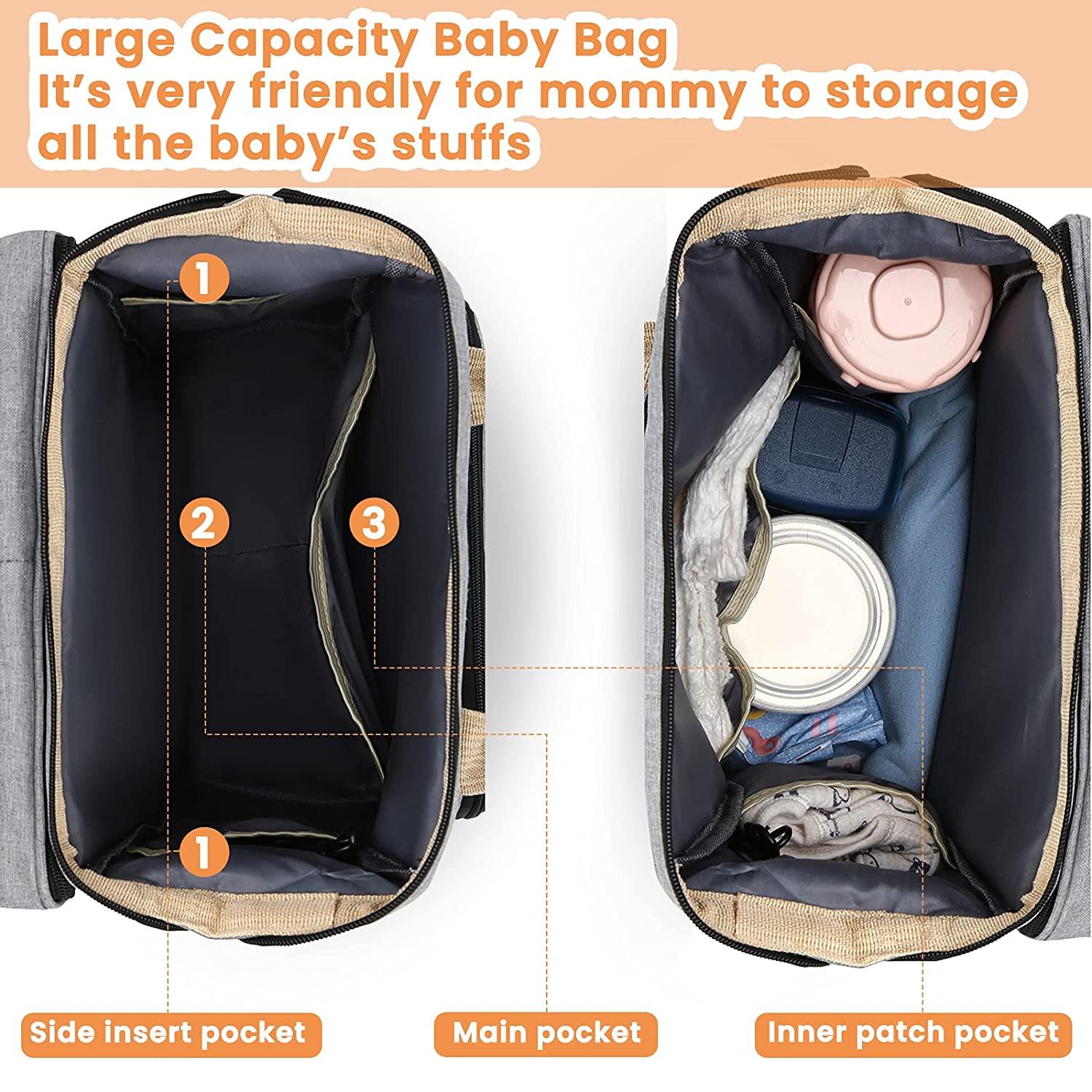 Sac à langer portatif | Berceau de voyage BabyNappy™ - BEBEPRECIEUX